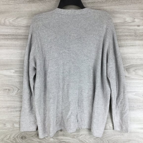 EILEEN FISHER | Metallic Merino Lagenlook Sweater - Picture 2 of 6